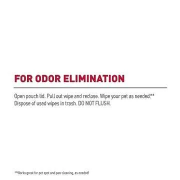 Nature's Miracle Dog Bath Wipes - 100 Count Lavender Scent