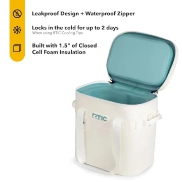 Versatile RTIC Soft Cooler for Beach and Camp