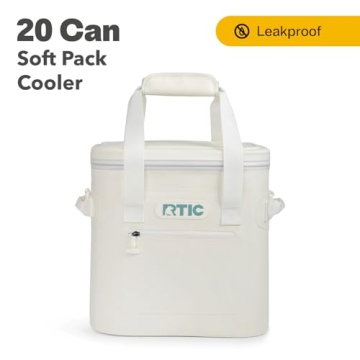 Versatile RTIC Soft Cooler for Beach and Camp