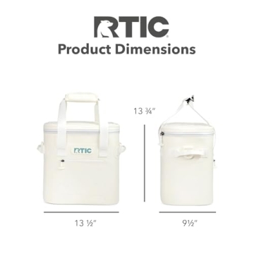 Versatile RTIC Soft Cooler for Beach and Camp