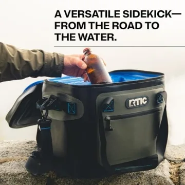 Versatile RTIC Soft Cooler for Beach and Camp