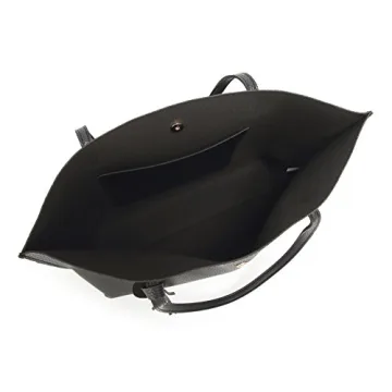 Dreubea Women's Faux Leather Tote Bag Stylish Spacious