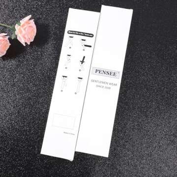 Banana Yellow Tie Set Classic Formal Necktie for Men