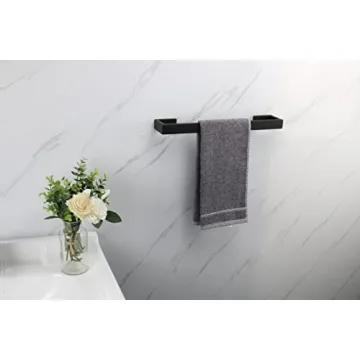 Stylish TocTen Bath Towel Rack - Durable Wall Mounted Holder