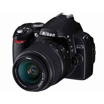 Nikon D40 6.1MP Digital SLR Camera Kit with 18-55mm f/3.5-5.6G ED II Auto Focus-S DX Zoom-Nikkor Lens