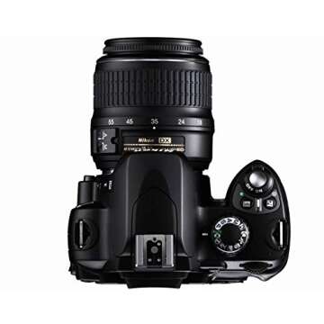 Nikon D40 6.1MP Digital SLR Camera Kit with 18-55mm f/3.5-5.6G ED II Auto Focus-S DX Zoom-Nikkor Lens