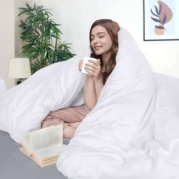 Utopia Bedding Duvet Cover King Size - 1 Duvet Cover with 2 Pillow Shams 20 X 36-3 Pieces Bedding Duvet Cover with Zipper Closure - Soft Brushed Microfiber, 104 X 90 Inches (King, White)