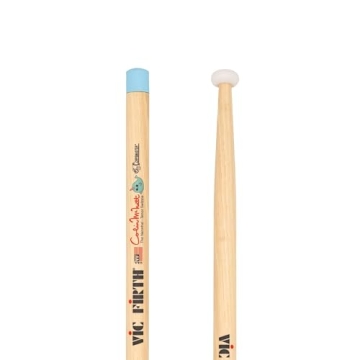 Vic Firth Corpsmaster Colin McNutt Multi Tenor Stick - Premium Hickory Construction with Versatile T...