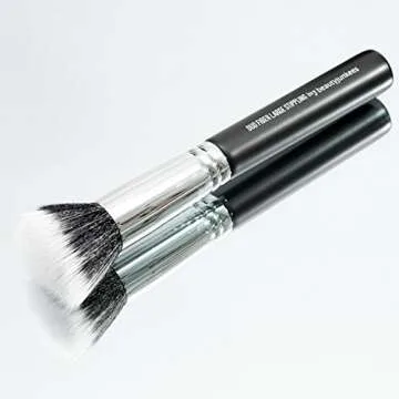 Flawless Foundation with Beauty Junkees Stippling Brush