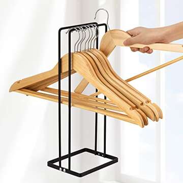 EASTTOWEST Hanger Organizer Stacker 2 Pack for Closet Space Saving
