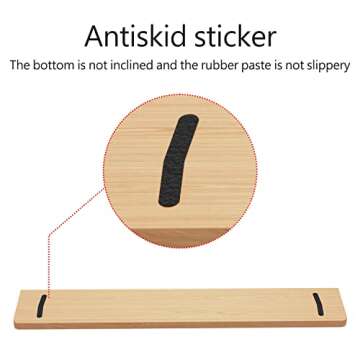 Wooden Ergonomic Wrist Rest - Perfect for Gaming & Office