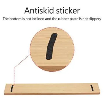 Wooden Ergonomic Wrist Rest - Perfect for Gaming & Office