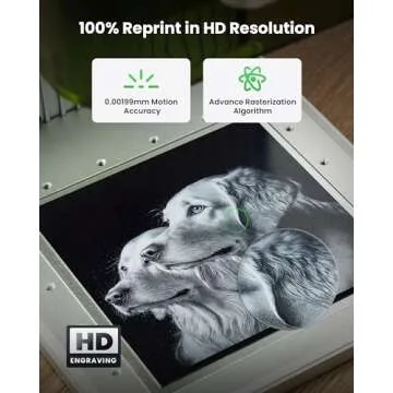 xTool F1 2-in-1 Dual Laser Engraver, Lightning Speed Portable Laser Engraving Machine, Ultra HD Fiber Laser Engraver for Jewelry, Metal, Wood, Leather