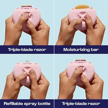 Chic Alleyoop Portable Travel Razors For Women