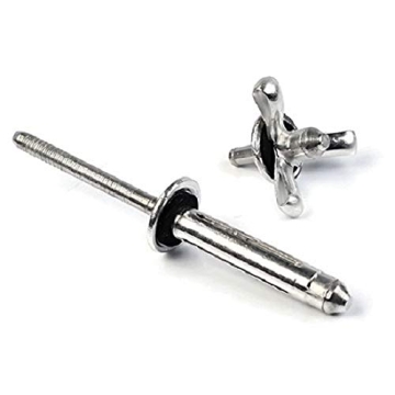 Durable Tri-Fold Pop Rivets with Sealing Washer for Repairs