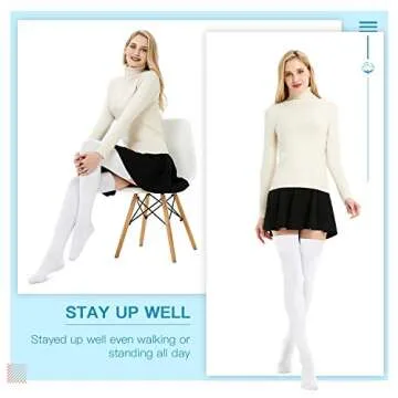 Kayhoma Thigh High Socks for Women - Stylish Comfort