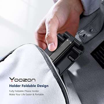 Yoozon Adjustable Phone Stand - Foldable & Portable