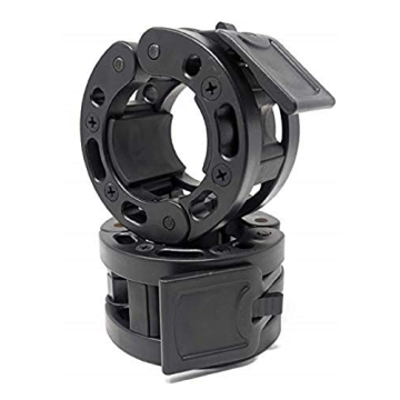 Olympic Barbell Clamps Quick Release Weight Clips