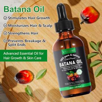 VXHDAG Batana Oil - Pure Natural Hair & Skin Elixir