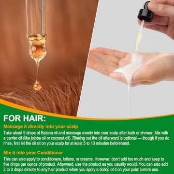 VXHDAG Batana Oil - Pure Natural Hair & Skin Elixir