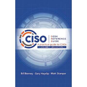 CISO Desk Reference Guide: A Practical Guide for CISOs Volume 1