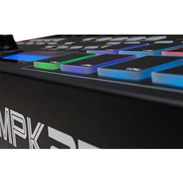 AKAI Professional MPK225 - USB MIDI Keyboard Controller with 25 Semi Weighted Keys, Assignable MPC Controls, 8 Pads and Q-Links, Plug and Play