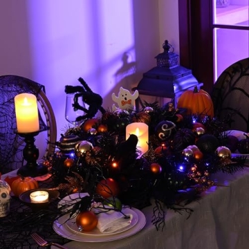 Valery Madelyn Halloween Decorations Bundle - Wreath & Ornaments