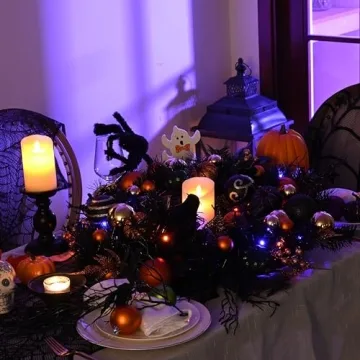 Valery Madelyn Halloween Decorations Bundle - Wreath & Ornaments