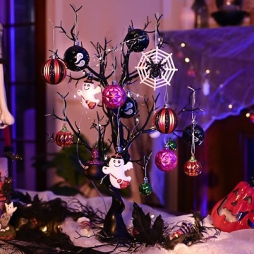 Valery Madelyn Halloween Decorations Bundle - Wreath & Ornaments
