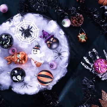 Valery Madelyn Halloween Decorations Bundle - Wreath & Ornaments