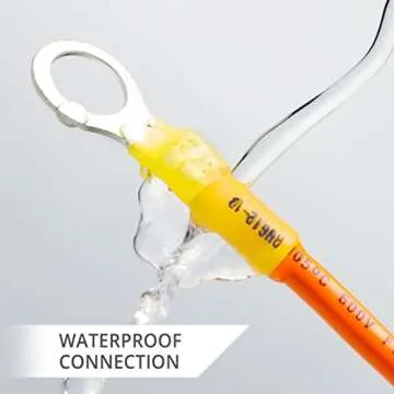 Wirefy 90 PCS Heat Shrink Ring Terminals for Reliable Connections