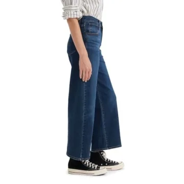 Stylish Levi's High Rise Wide Leg Jeans for Women