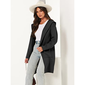 Oversized Hooded Cardigan for Women Cozy Trendy Style