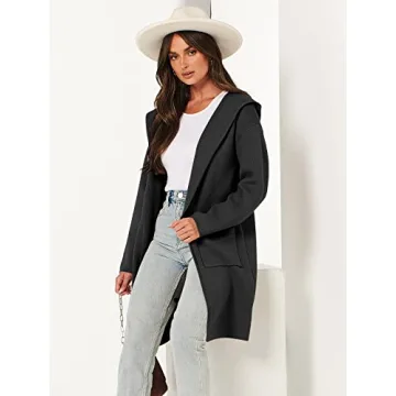 Oversized Hooded Cardigan for Women Cozy Trendy Style
