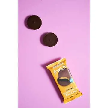 Free2b Sunflower Butter Sun Cups, Safe for School and Allergy Friendly - Gluten-Free, Dairy-Free, Nut-Free, and Soy-Free - Chocolate, 2-Cup Packages (Pack of 12)
