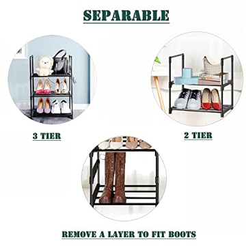Stylish OYREL Shoe Rack - Durable Space Saver for Tight Spaces