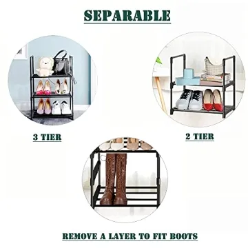 Stylish OYREL Shoe Rack - Durable Space Saver for Tight Spaces