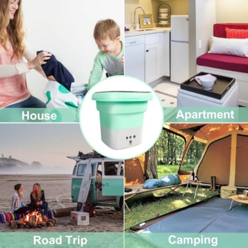 Compact 6.5L Mini Portable Washer for Travel