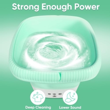 Compact 6.5L Mini Portable Washer for Travel