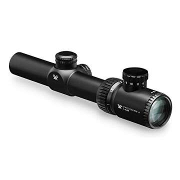 Vortex Optics Crossfire II 1-4x24 Second Focal Plane Riflescope - V-Brite Illuminated Reticle (MOA) , black