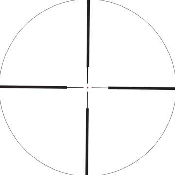 Vortex Optics Crossfire II 1-4x24 Second Focal Plane Riflescope - V-Brite Illuminated Reticle (MOA) , black