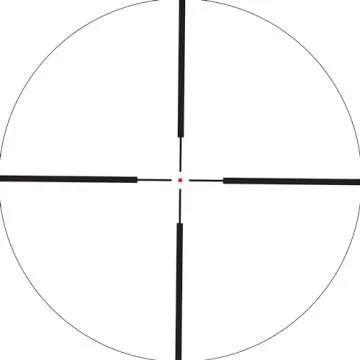 Vortex Optics Crossfire II 1-4x24 Second Focal Plane Riflescope - V-Brite Illuminated Reticle (MOA) , black