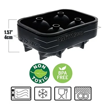 Stritra Skull Mold for Ice and Chocolate Crafts