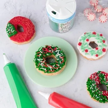 Festive Christmas Sprinkles for Baking and Decor