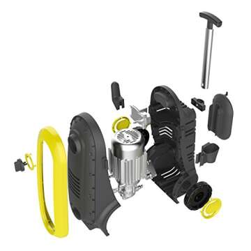 Revolutionary Power Pressure Washer NXG-2200 PSI with Induction Motor for Powerful & Quiet Cleaning ...