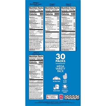 Kellogg's Mega Pack Kids Snacks - 30 Packs