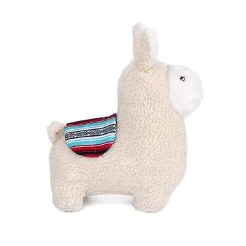 ZippyPaws Liam the Llama Durable Dog Toy with Squeaker