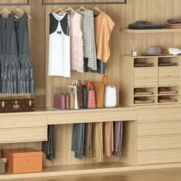 Adjustable OKBHTS Purse Organizer with 10 Dividers