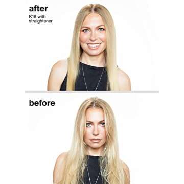 K18 Leave-In Repair Hair Mask, 4-Minute Speed Treatment, Renews Hair Damage From Color, Chemical Services Heat (1 of each 50ml & 15ml).