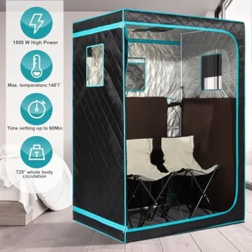 AURGOD Infrared Sauna - Home Spa Experience for 2